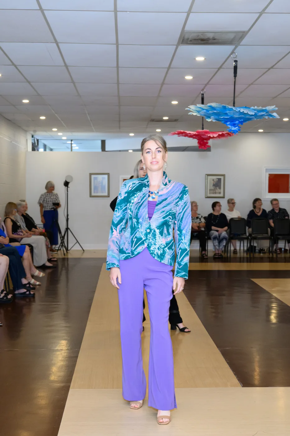 Aquarelle Lavender Suit — view 3