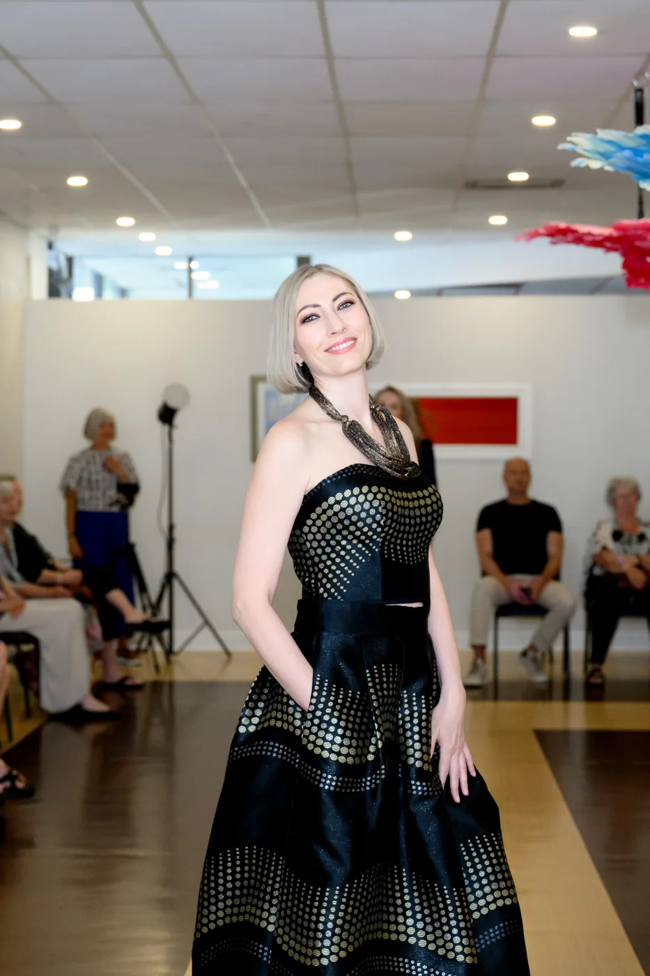 Midnight Constellation Gown — view 7