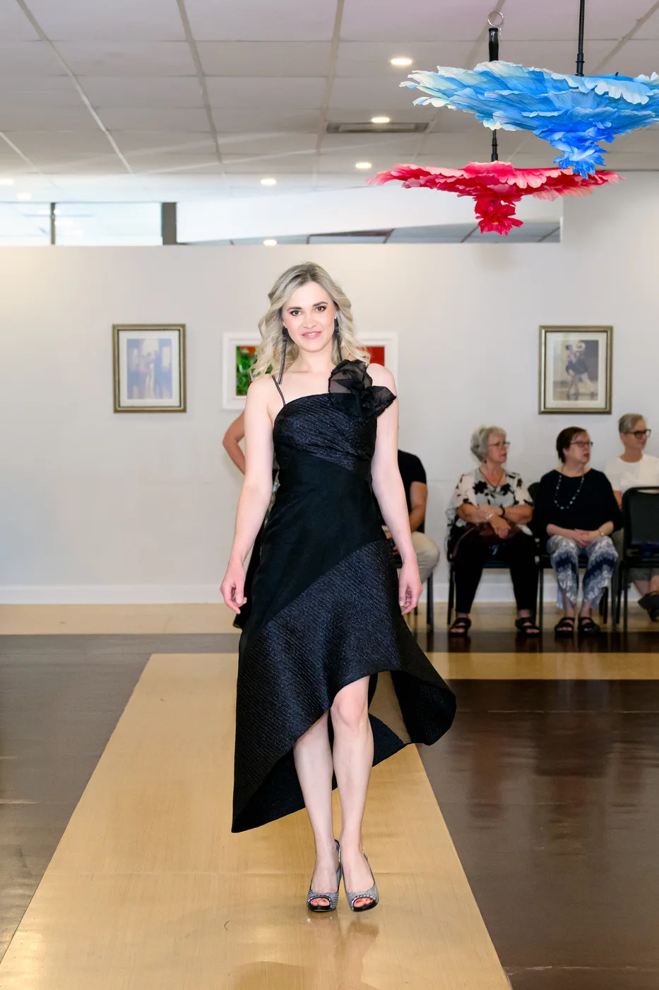 Ebony Petal Dress — view 3
