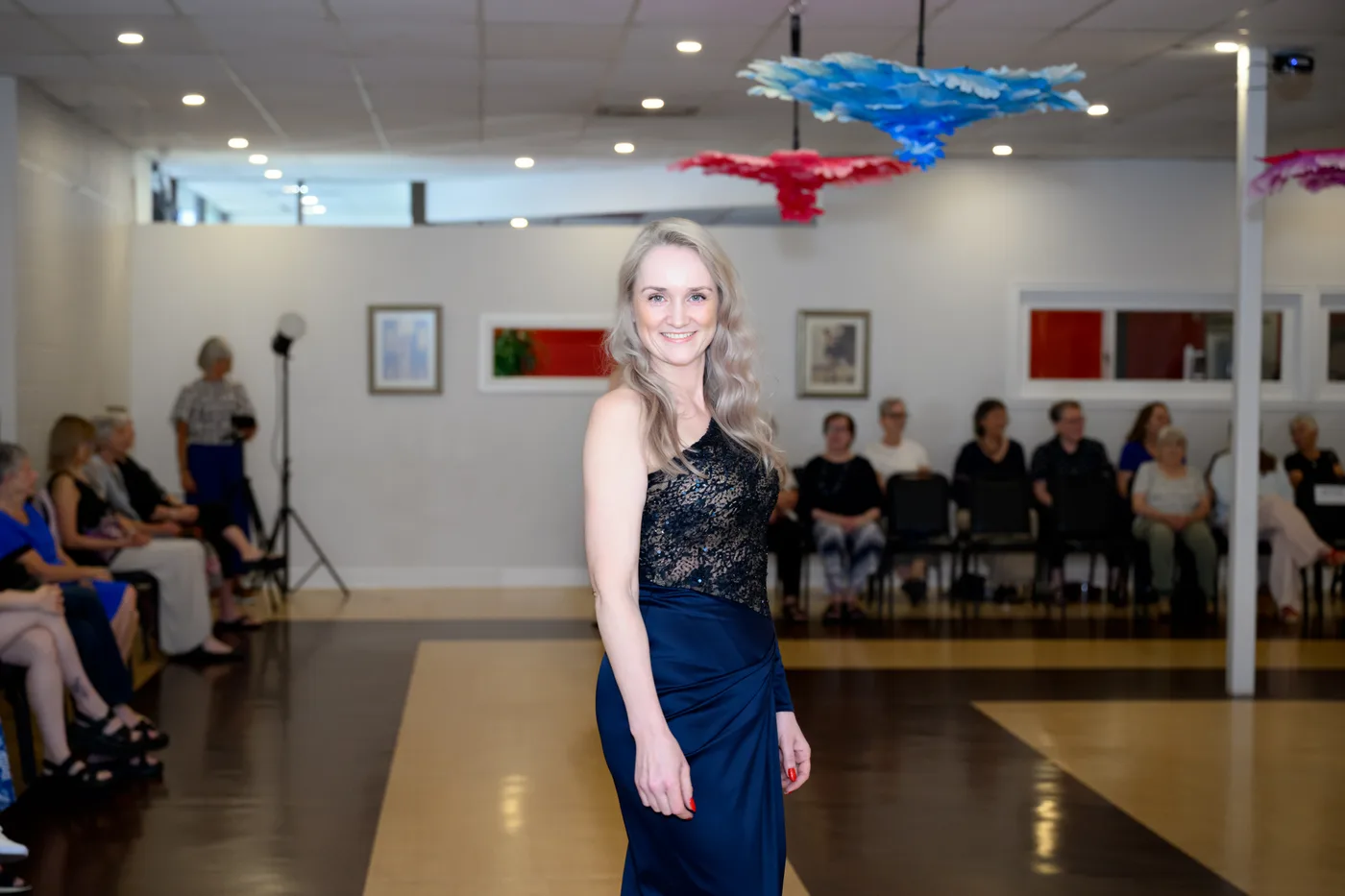 Sapphire Nocturne Gown — view 2