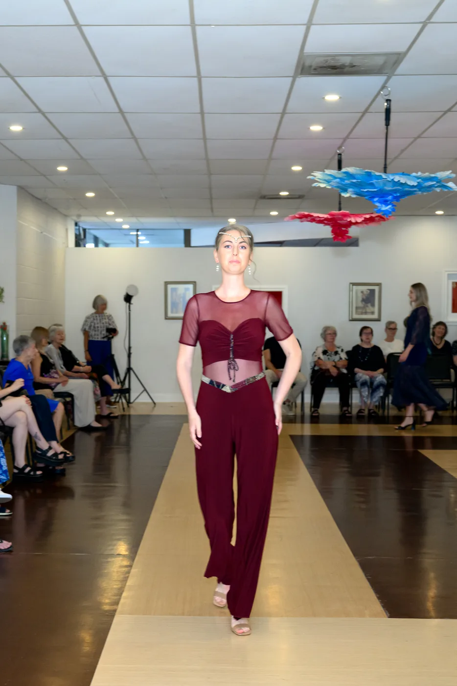 Garnet Soiree Jumpsuit — view 3
