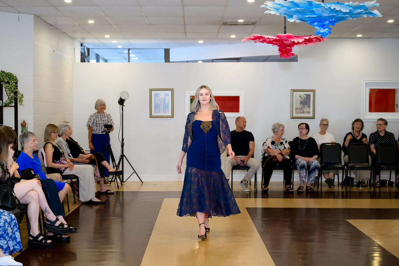 Lapis Gilded Gown — view 2