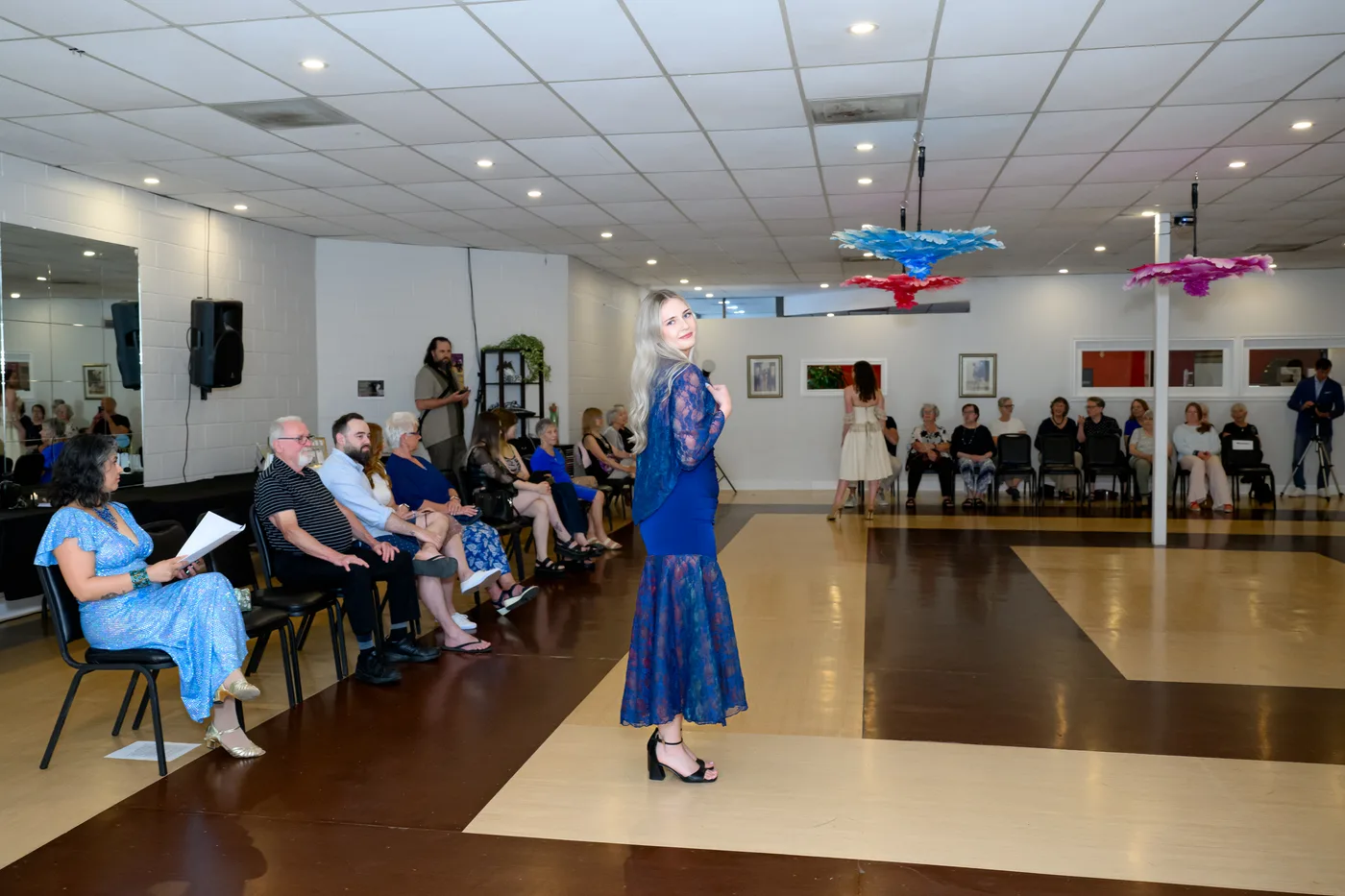 Lapis Gilded Gown — view 4