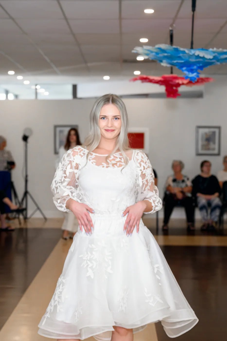 Garden Appliqué Dress