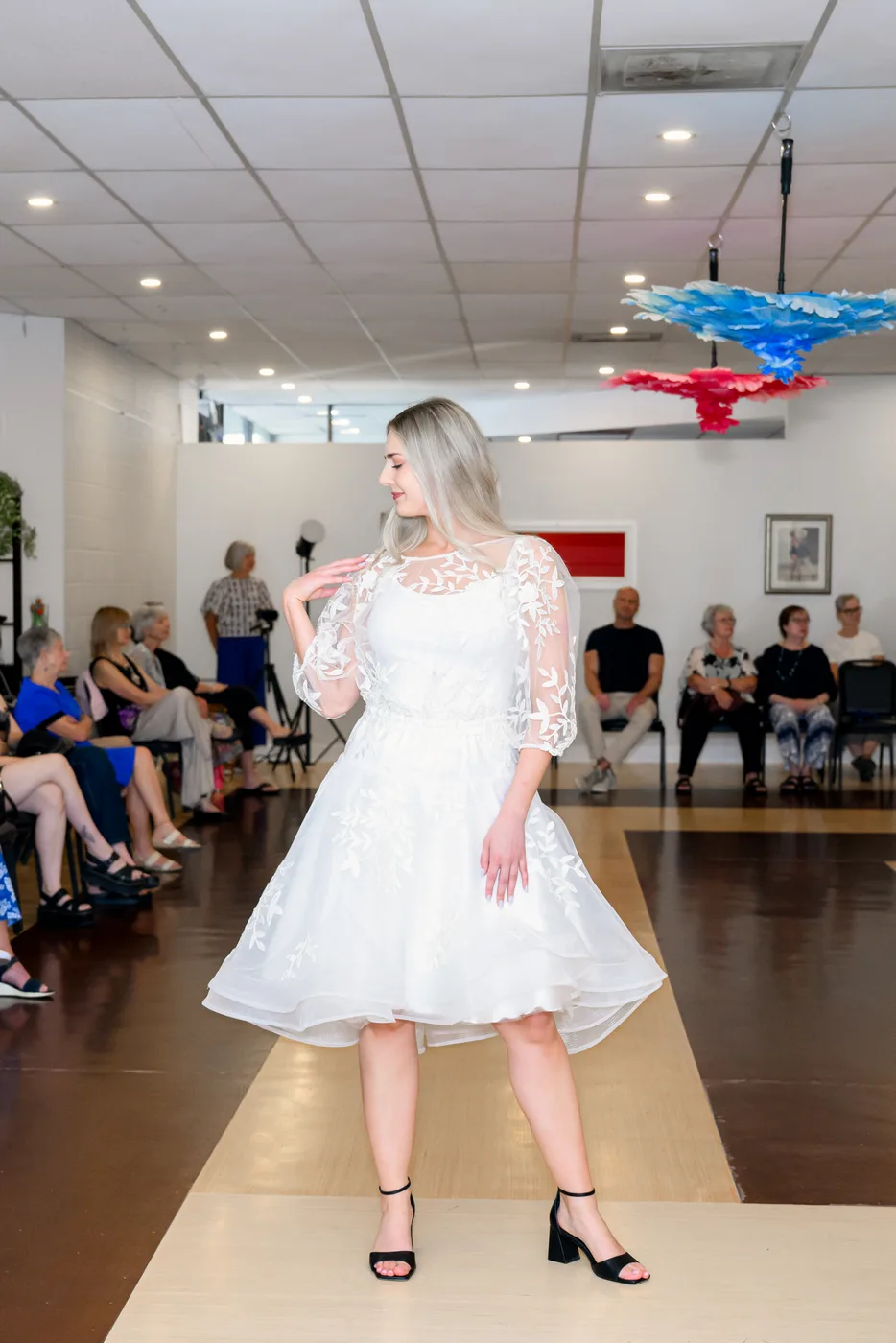 Garden Appliqué Dress — view 4