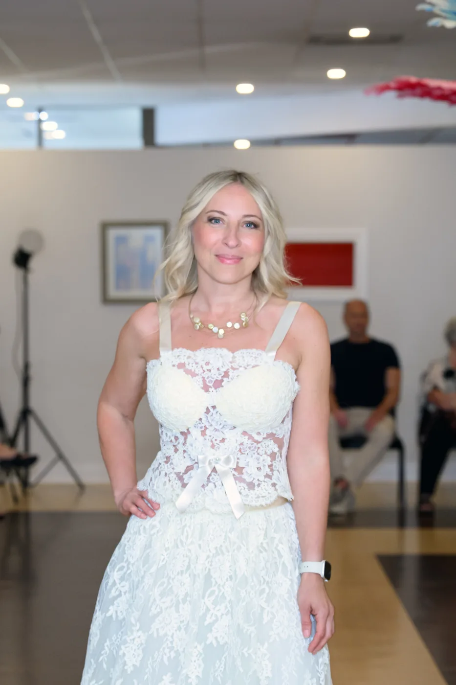 Lace Corset Tea Dress