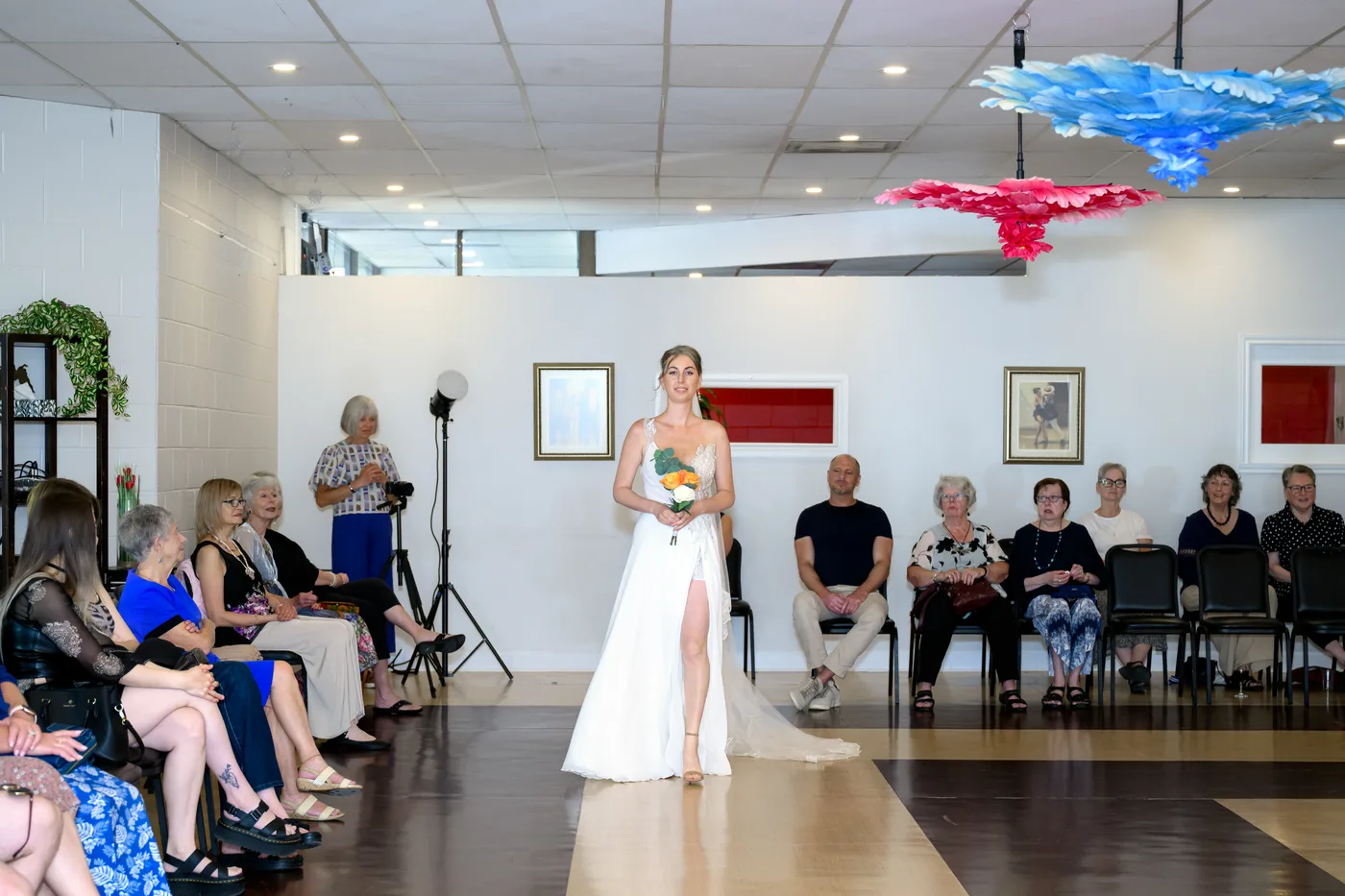 One-Shoulder Bridal Gown — view 2